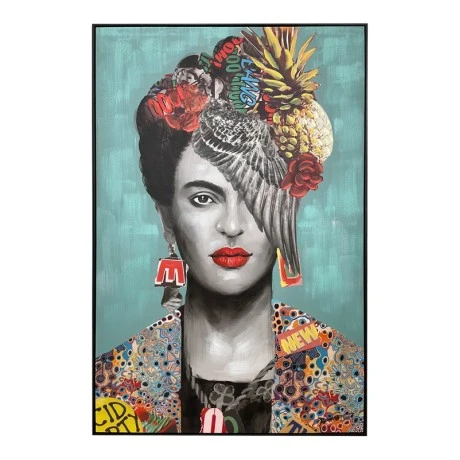 Paining on canvas Frilo Inart with frame 80x3x120cm