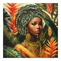 Canvas painting Gangalo Inart 100x3x100cm