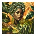 Canvas painting Gangalo Ι Inart 100x3x100cm