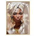 Painting on canvas Gazel I Inart 70x3.5x100cm