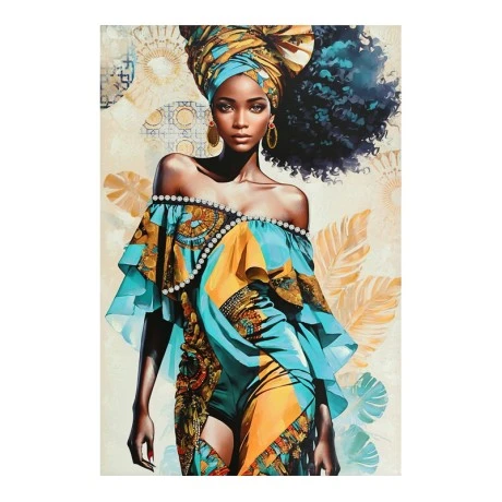 Canvas painting Georgina I 3D Inart 80x3x120cm