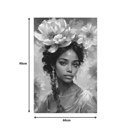 Canvas painting Lilibet 3D Inart 60x2.5x90cm