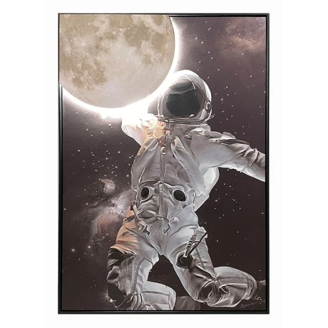 Painting on canvas Mallo 3D Inart with frame 70x3.5x100cm