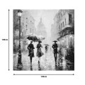 Canvas painting Nightdream I Inart 100x3x100cm