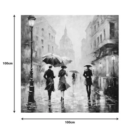Canvas painting Nightdream I Inart 100x3x100cm