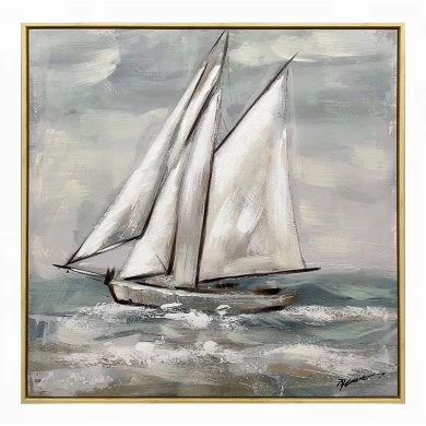 Πίνακας σε καμβά Siedo Inart με πλαίσιο 70x3.5x70εκ