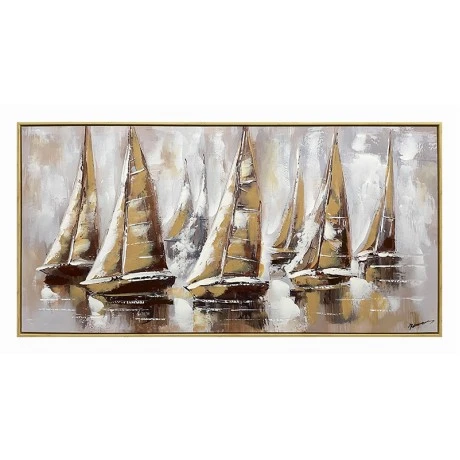 Painting on canvas Yelkan Inart 120x3x60cm