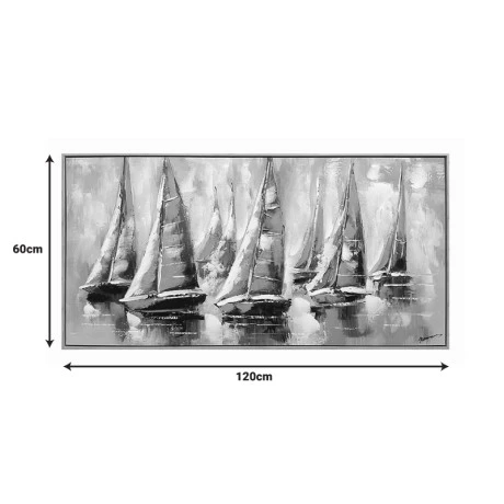 Painting on canvas Yelkan Inart 120x3x60cm