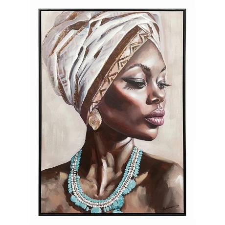 Painting on canvas Zaira Inart with frame 70x3.5x100cm