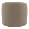 Barken armchair pakoworld fabric in gray-beige shade 77x74.5x73cm