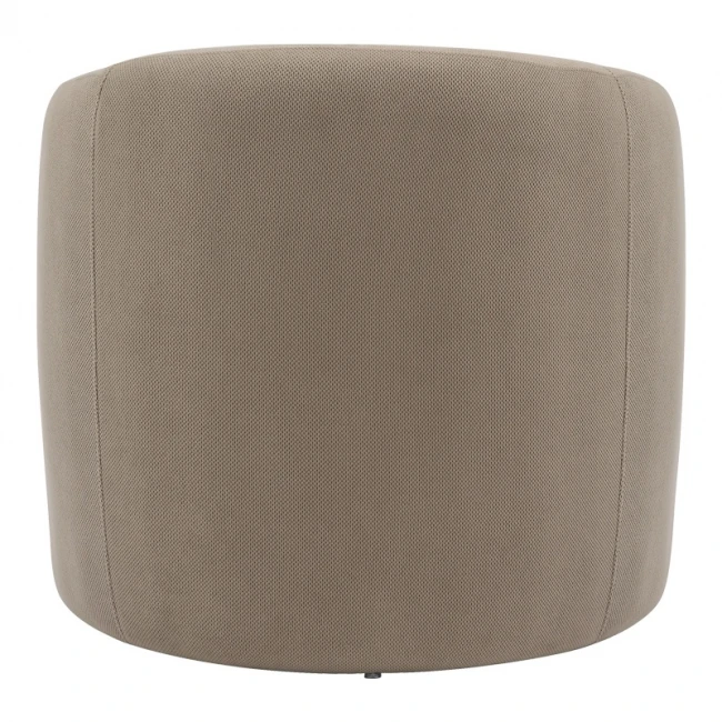 Barken armchair pakoworld fabric in gray-beige shade 77x74.5x73cm
