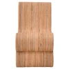 Πολυθρόνα Favorsy pakoworld rattan σε φυσική απόχρωση 52x65x90εκ