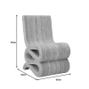 Πολυθρόνα Favorsy pakoworld rattan σε φυσική απόχρωση 52x65x90εκ