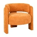 Armchair Janko pakoworld amber fabric 67x78x71cm