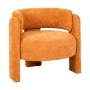 Armchair Janko pakoworld amber fabric 67x78x71cm