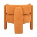 Armchair Janko pakoworld amber fabric 67x78x71cm