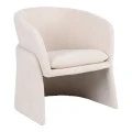 Julianna armchair pakoworld beige boucle 68x65x74cm