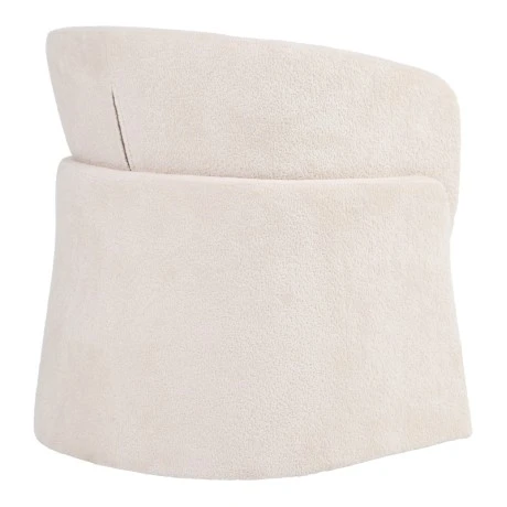 Julianna armchair pakoworld beige boucle 68x65x74cm