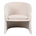Julianna armchair pakoworld beige boucle 68x65x74cm