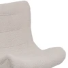 Silla pakoworld boucle fabric armchair in beige color 97x80x100cm