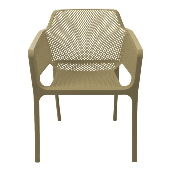Oviez pakoworld pp armchair in cappuccino shade 59x58x79cm