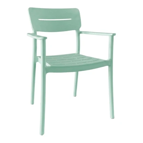 Armchair Pilma pakoworld mint PP 57x54x82cm