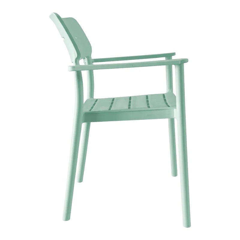 Armchair Pilma pakoworld mint PP 57x54x82cm