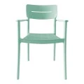 Armchair Pilma pakoworld mint PP 57x54x82cm