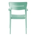 Armchair Pilma pakoworld mint PP 57x54x82cm