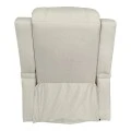 Πολυθρόνα relax με μηχανισμό massage Gessel pakoworld μπεζ ύφασμα 80x90x98εκ