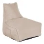 Professional bean bag lounger Leverian pakoworld in beige color 76x82x65cm