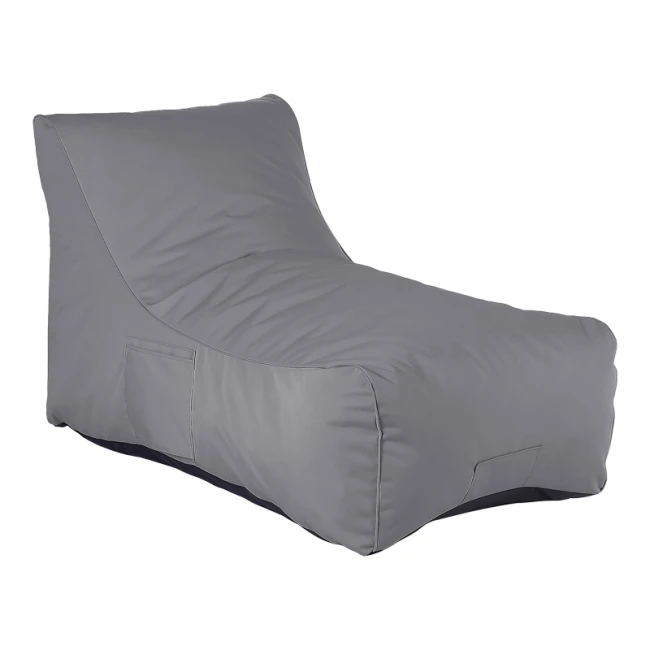 Πουφ ξαπλώστρα επαγγελματικό Otenda pakoworld αδιάβροχο σε ανθρακί απόχρωση 67x110x65εκ