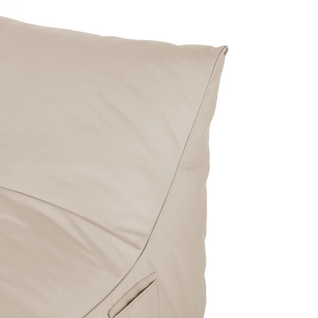 Πουφ ξαπλώστρα επαγγελματικό Otenda pakoworld αδιάβροχο σε μπεζ απόχρωση 67x110x65εκ