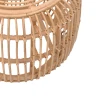 Rajesty pakoworld stool rattan in natural color D60x46cm