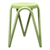 Stool Serzona pakoworld pp in mint color D27x45.5cm
