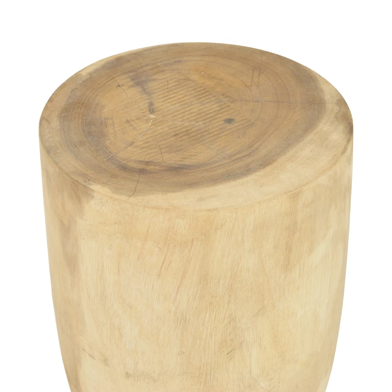Stool Table table Tronco pakoworld suar wood in natural shade D33x45cm