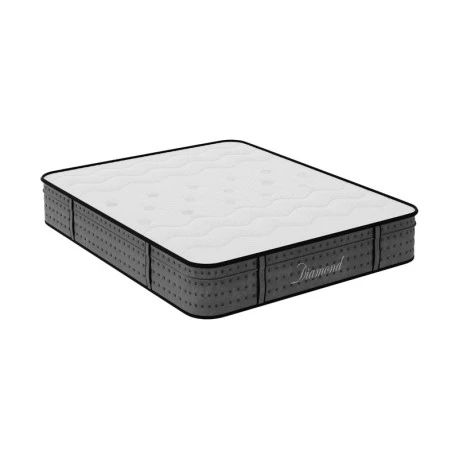 Mattress Diamond pakoworld 3 zone pocket spring+ gel memory foam 25-27cm 140x200cm