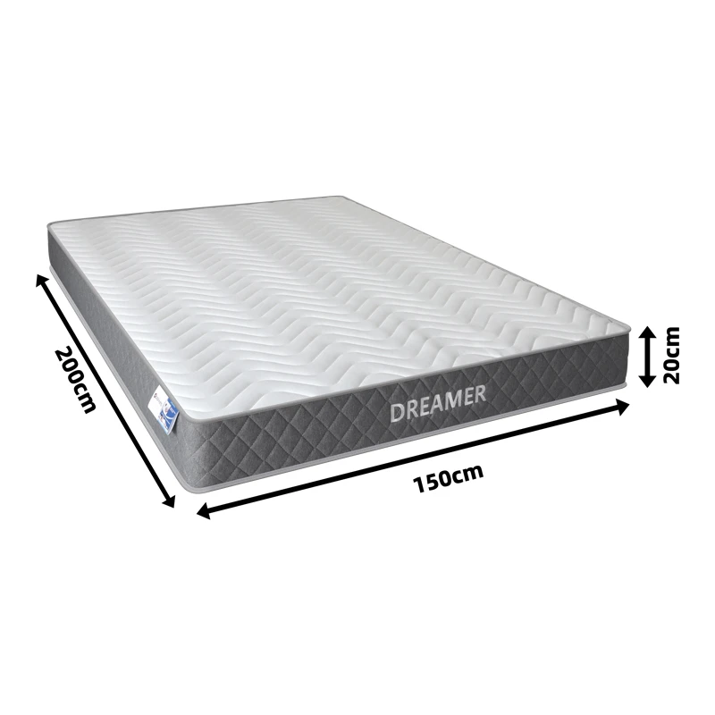 Dreamer pakoworld pocket spring double-sided mattress 20cm 150x200cm