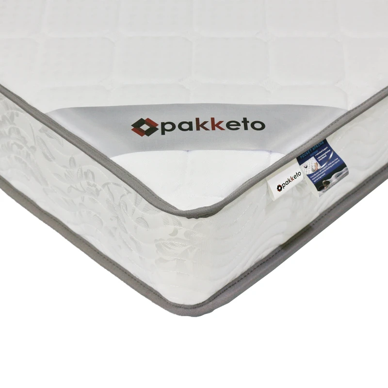 Mattress Frezio pakoworld pocket spring roll pack double sided 18-19cm 150x200cm