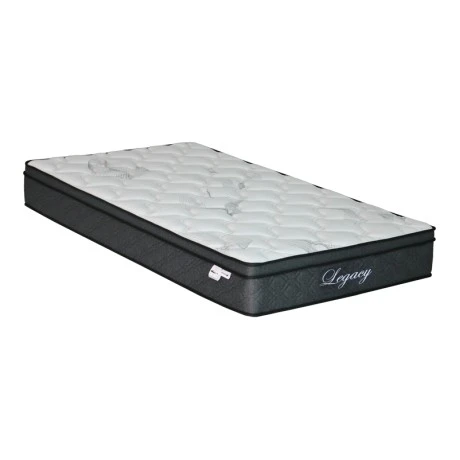 Legacy Pakoworld single-sided pocket spring mattress roll pack with integrated euro top 23-25cm 120x200cm