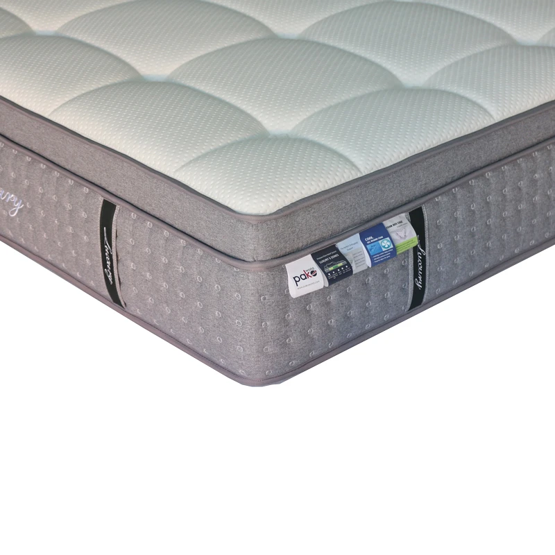 Mattress Luxury pakoworld 5 zone pocket spring+gel memory foam+latex 34-36cm 160x200cm