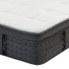 Στρώμα Luxury pakoworld pocket spring+gel memory foam+latex μονής όψης aloe vera 34-36cm 160x200εκ