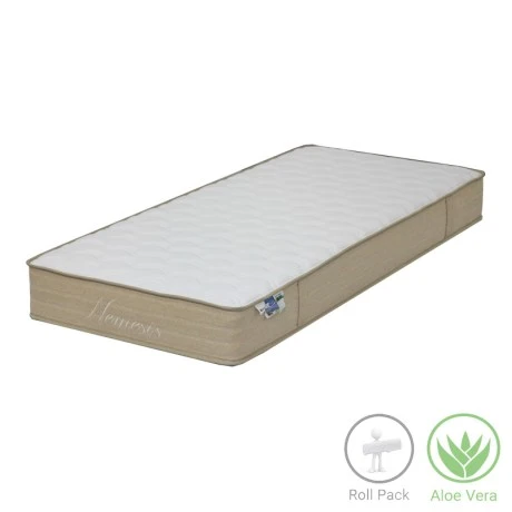 Mattress Nemesis pakoworld pocket spring roll pack double sided aloe vera 20-22cm 90x190cm