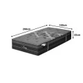 Resty Pakoworld single-sided pocket spring mattress with integrated euro top 32cm 100x200cm
