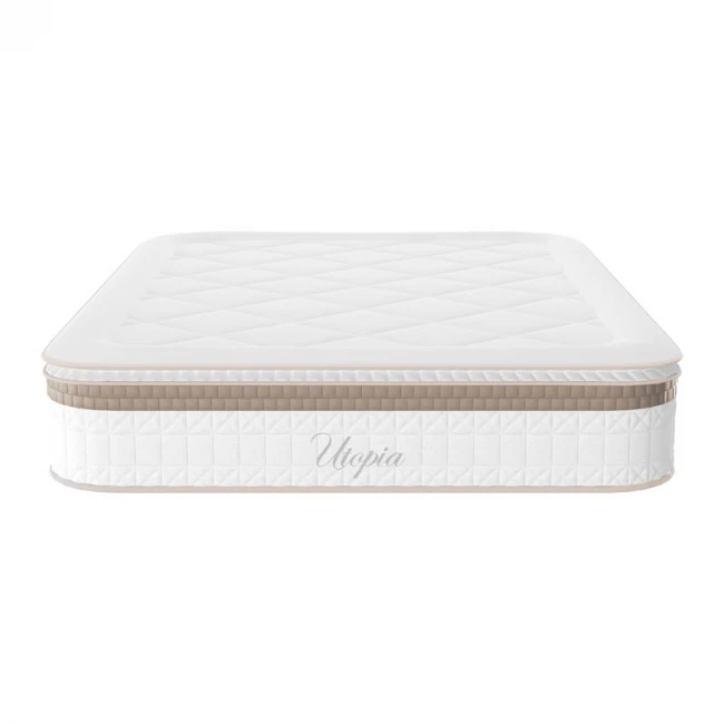 Utopia pakoworld pocket spring mattress with aloe vera top layer 30-32cm 160x200cm