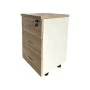 Desk drawer on wheels Armadi pakoworld in oak-beige shade 40x40x55cm