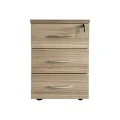 Desk drawer on wheels Armadi pakoworld in oak-beige shade 40x40x55cm