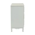 Pazlen Inart chest of drawers antique white color mdf 80x40x80cm