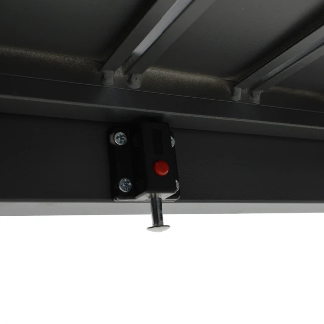 Τραπεζαρία Azelie-Lafla pakoworld σετ 7τεμ ανθρακί ύφασμα-ανθρακί αλουμίνιο 160-240x90x75εκ