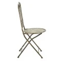 Drill pakoworld garden dining set 3pcs in copper antique color metal